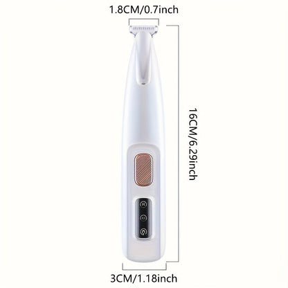 Pet Grooming Trimmer – Waterproof LED Rechargeable Clippers for Cats & Dogs